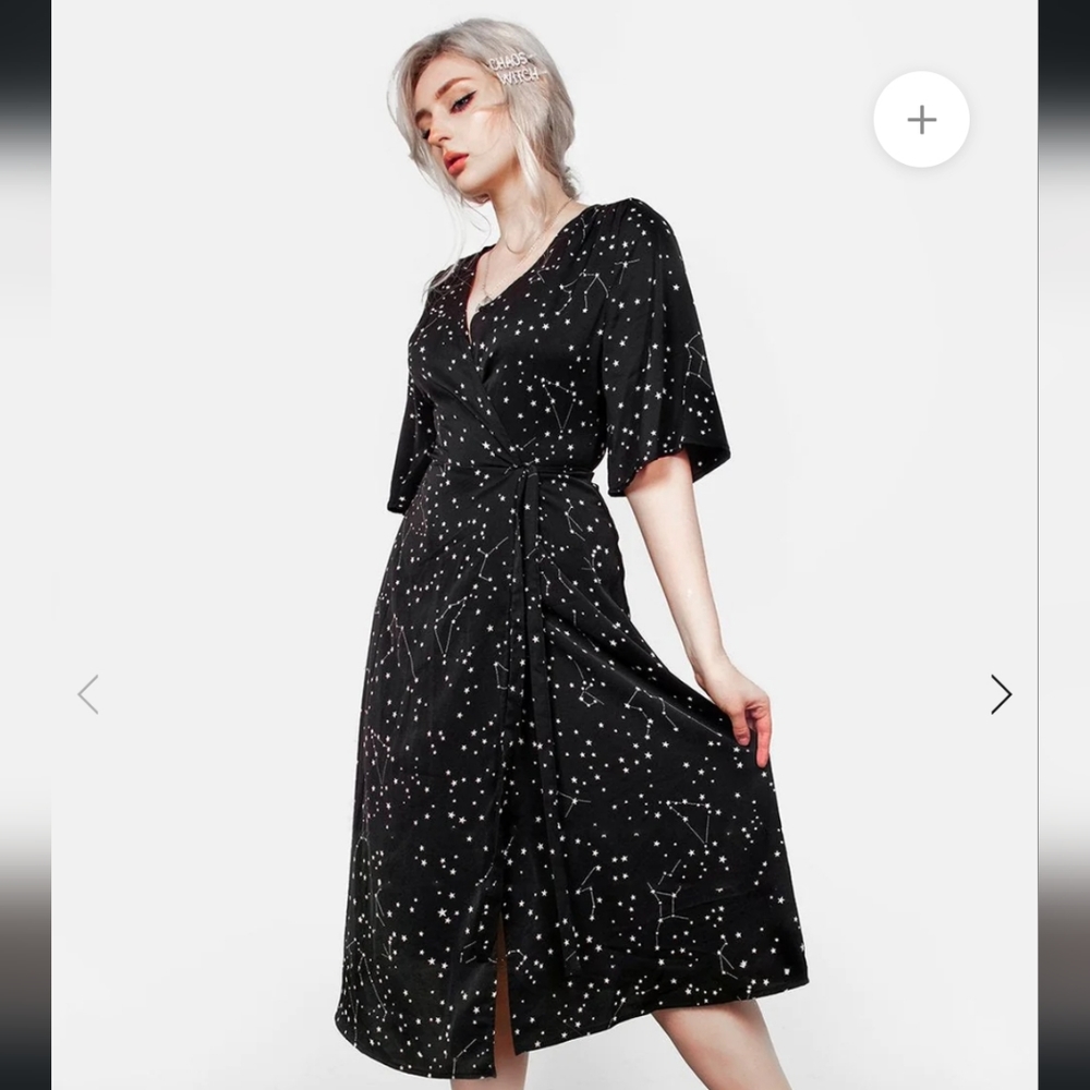 Disturbia celestial wrap dress UK 18/ US 14